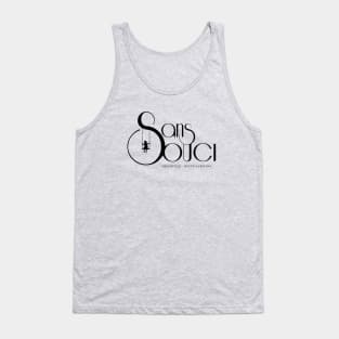 Sans Souci (black logo) Tank Top